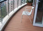 Террасная доска на балконе – варианты укладки на пол