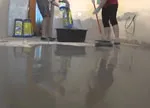 Как сделать наливной пол в гараже своими руками