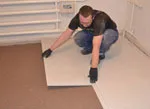 Укладка фанеры на бетонный пол – как крепить правильно