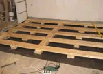 Как делается стяжка по деревянным лагам на полу
